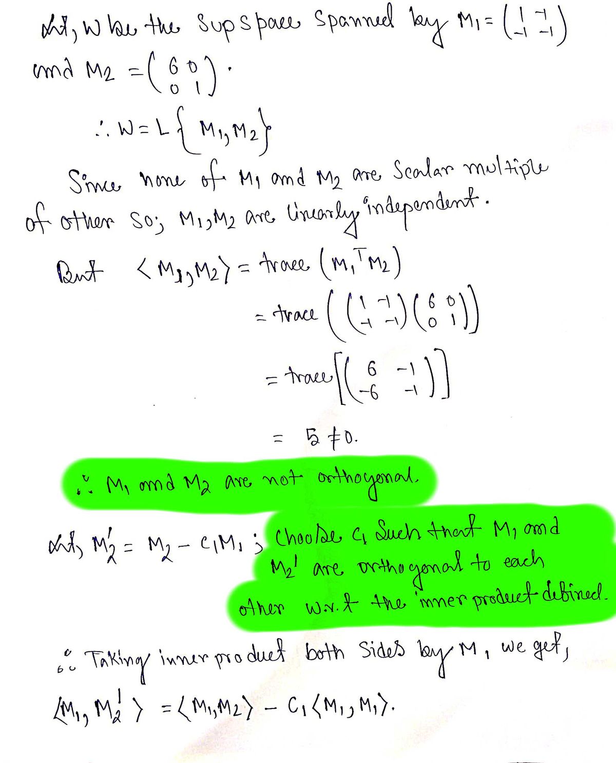 Advanced Math homework question answer, step 1, image 1